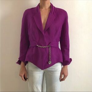 Thierry Mugler  vintage Purple Women's Jacket
